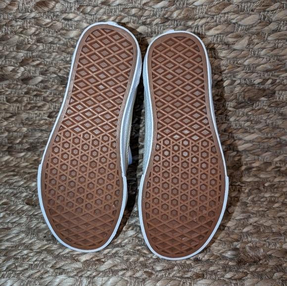 Kids Pastel Color Block Vans. Size 3.  Old Skool. PERFECT For Easter - Picture 3 of 6